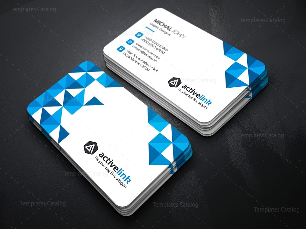 activelink business card template template catalog