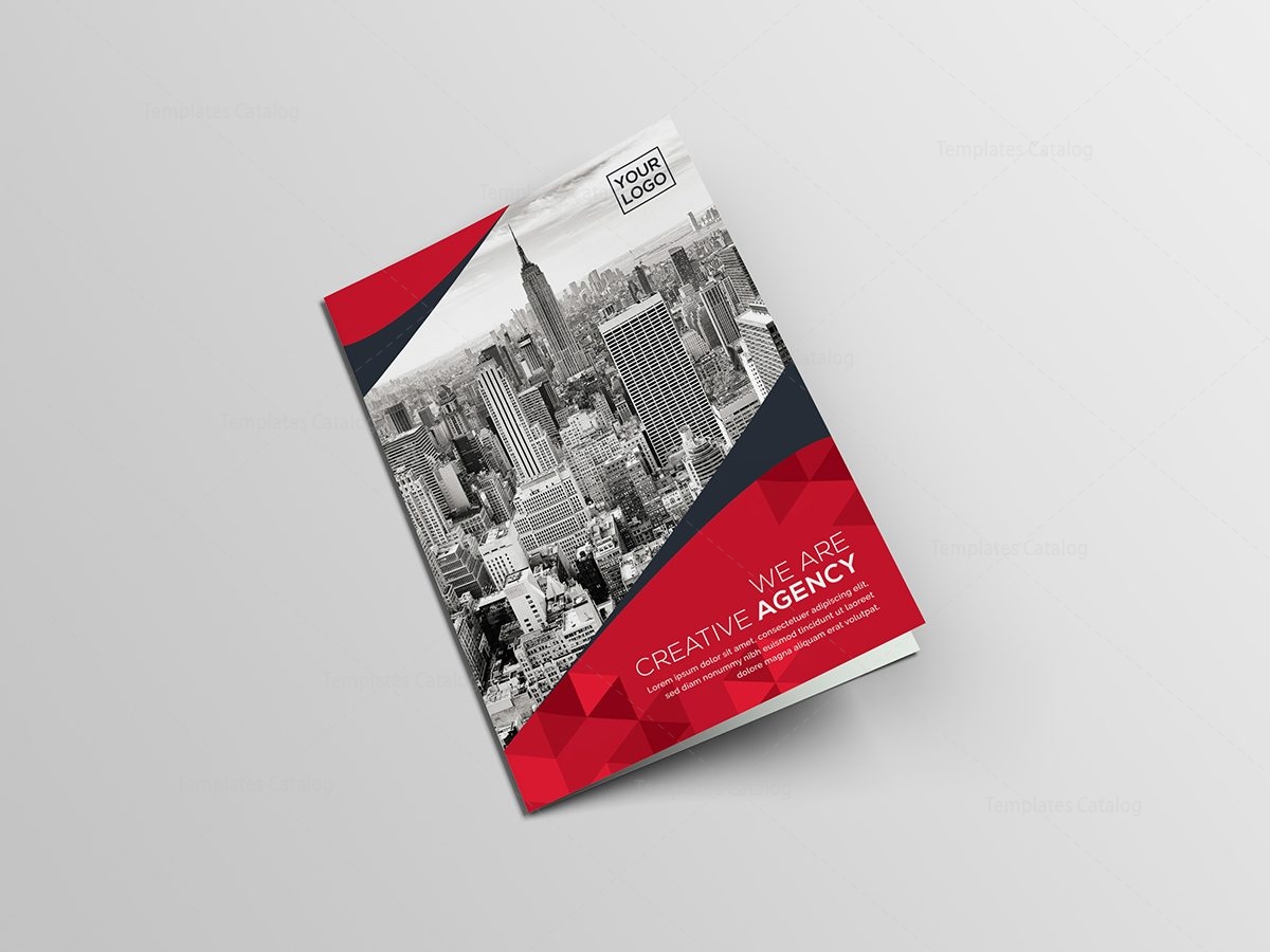bi fold business brochure template template catalog brochure for business