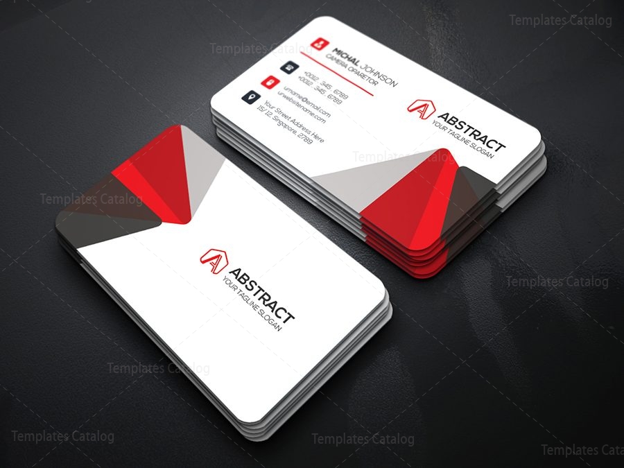 free elegant business card template template catalog
