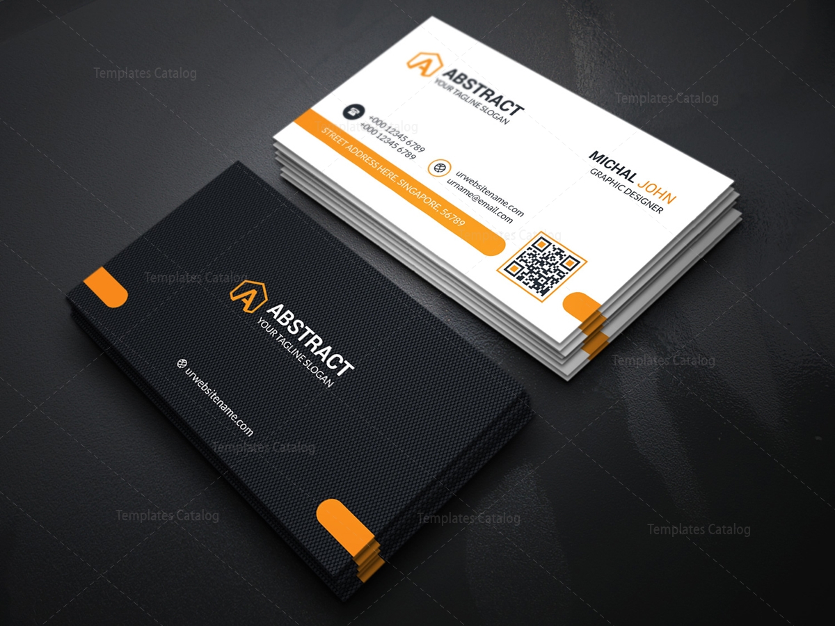 stylish business card template template catalog stylish business cards