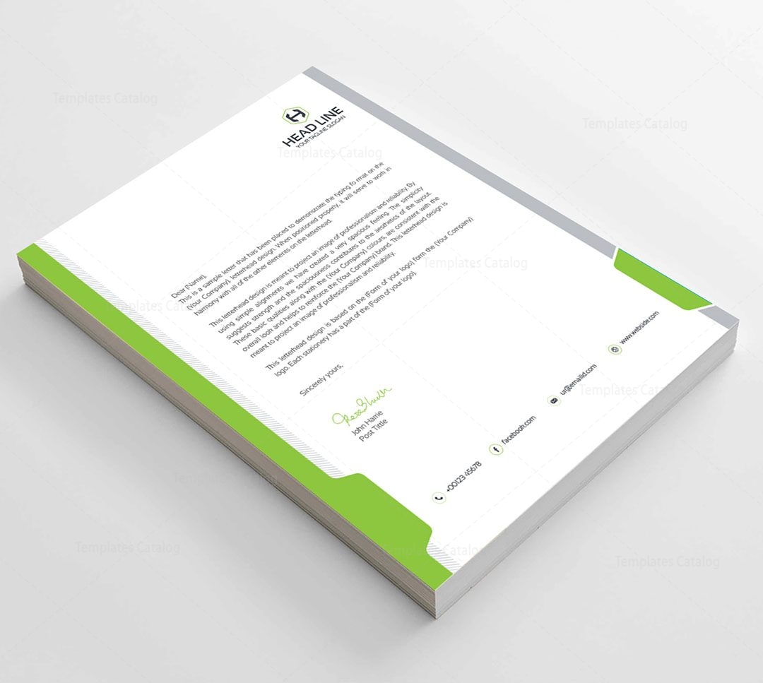 Corporate Business Letterhead - Template Catalog