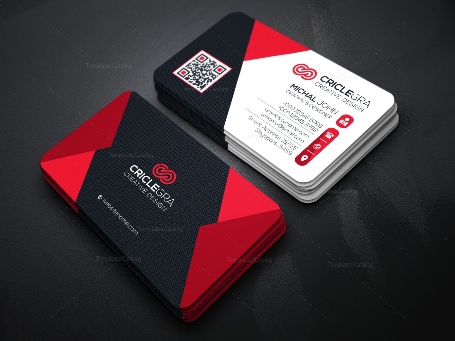 visiting card samples