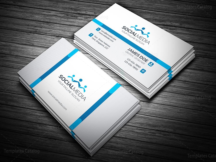 Business Card Social Media Template Social Media Business Card Template Template Catalog Business Card Social Media Template Social Media Business Card Template Template Catalog