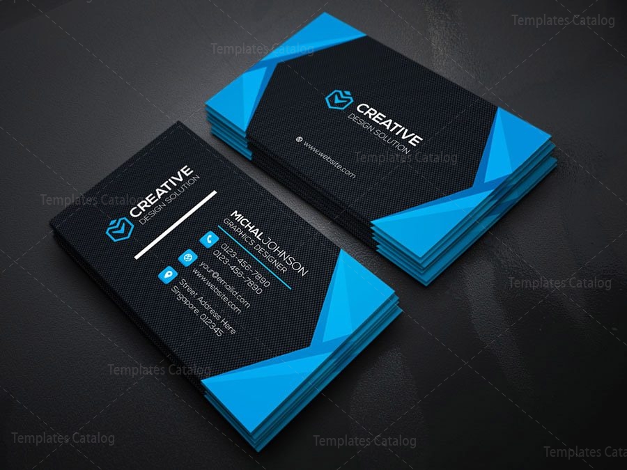 classy company business card template 000127 template catalog business cards templates