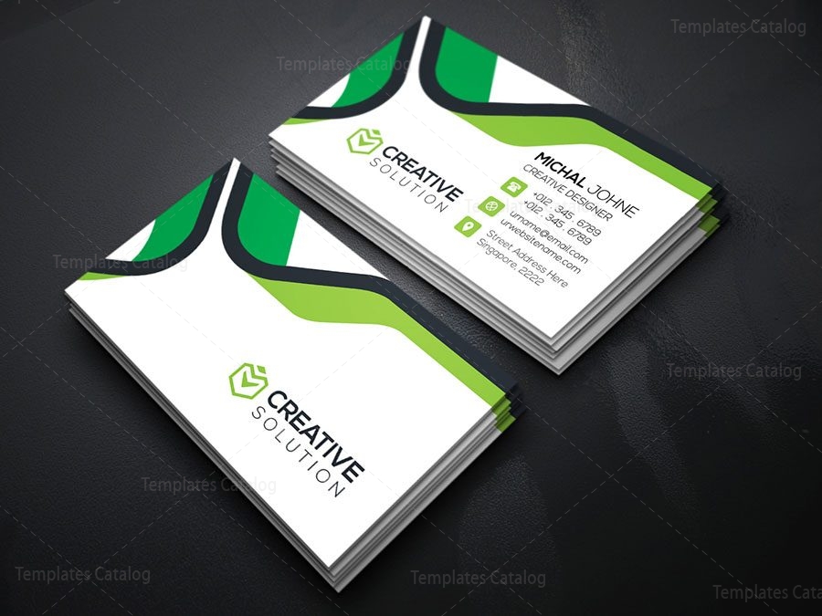 Creative Business Card Design Template Catalog