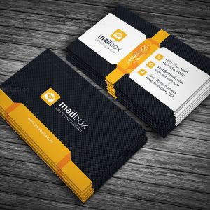 mailbox business card template 000141 template catalog