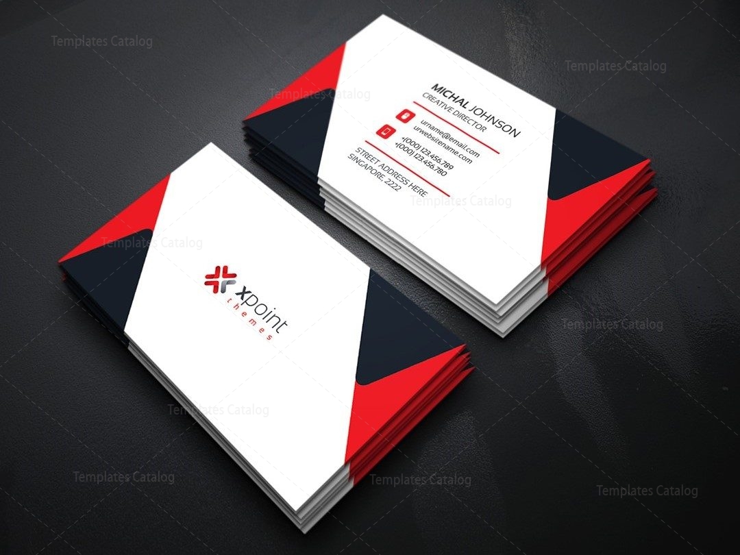 simple business card layouts