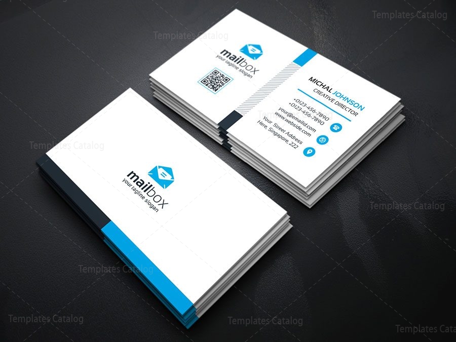 simple business card design template 4