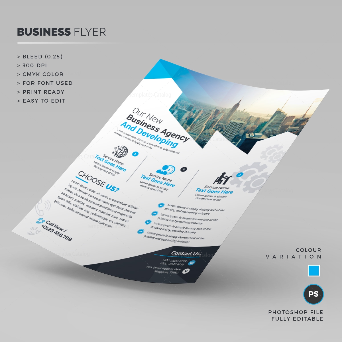 corporate flyer template