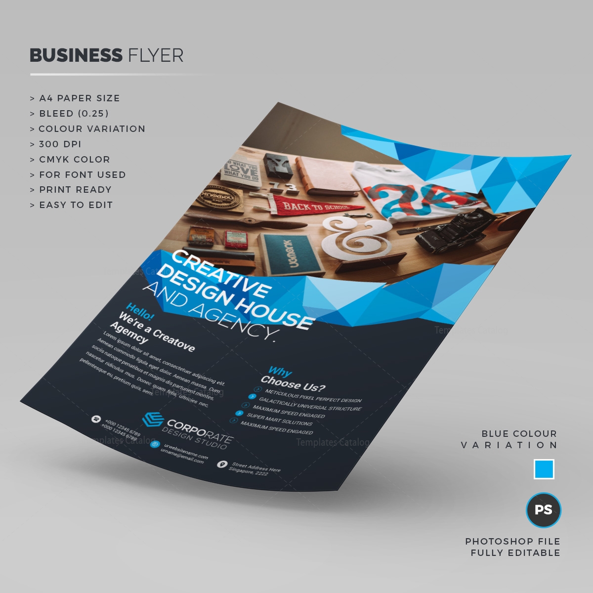 corporate flyer template
