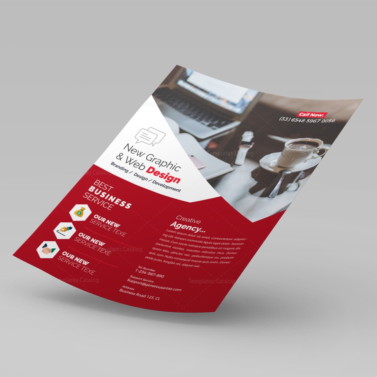 web design flyer template 000240 template catalog