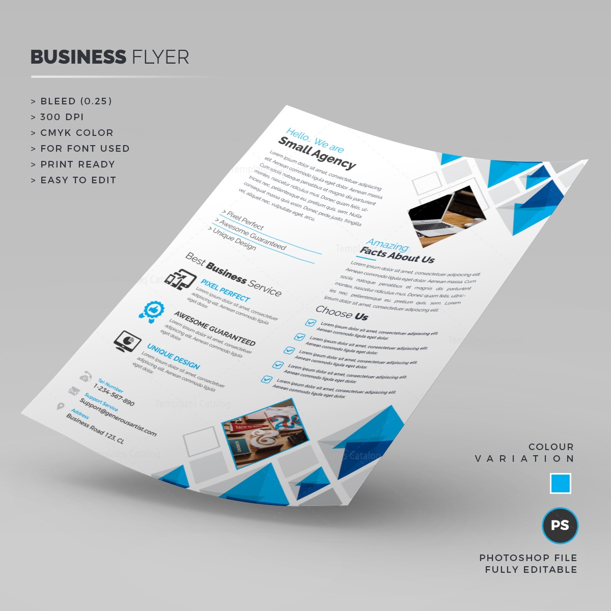corporate flyer template