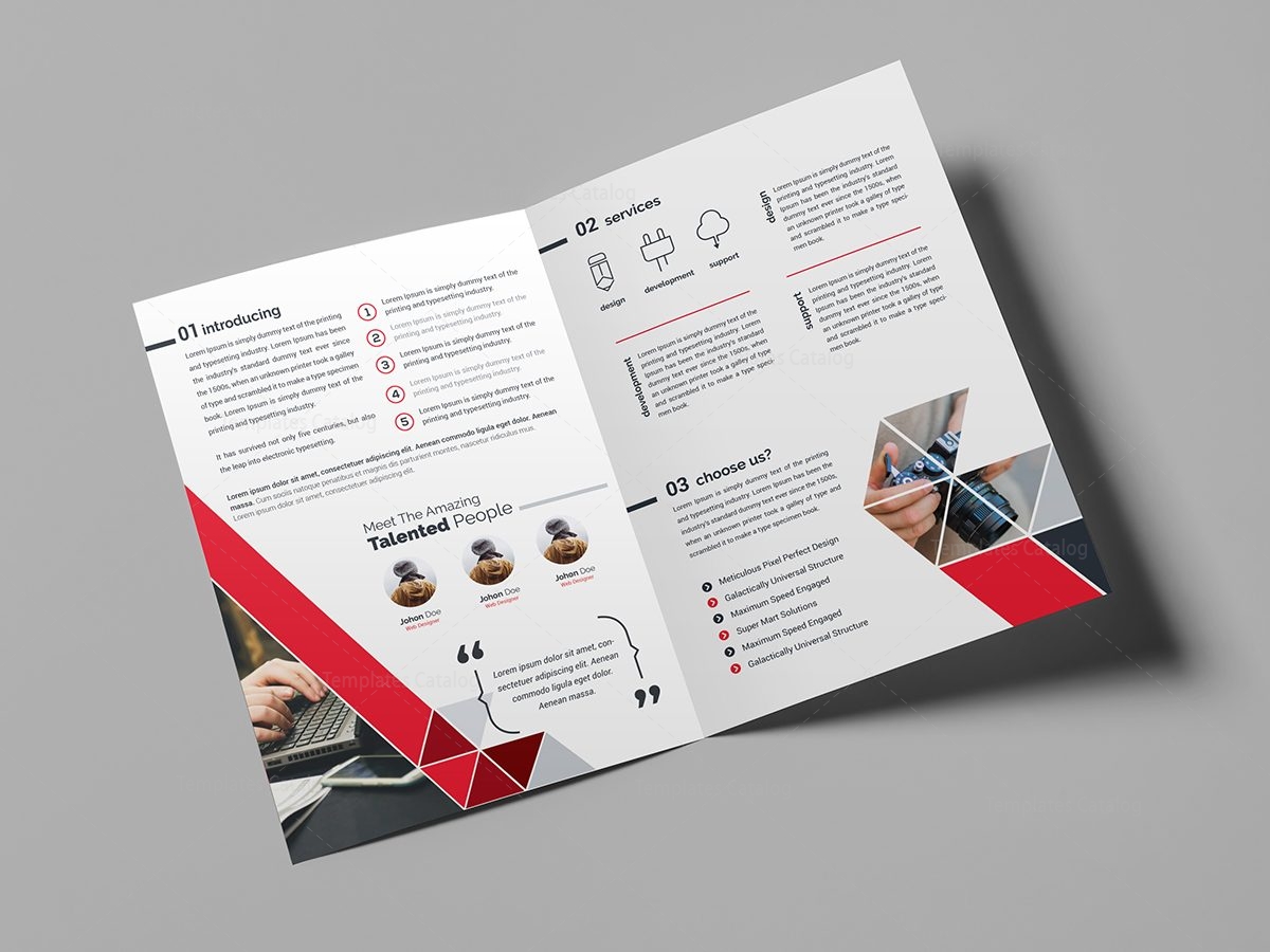 e brochure design templates