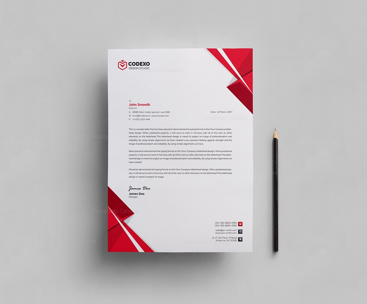 letter head template