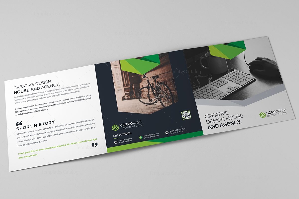 trifold flyer template