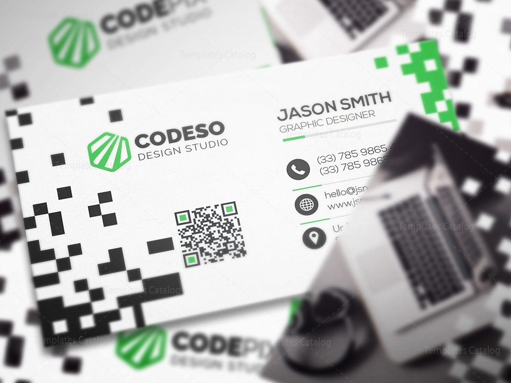 Dot Business Card Template 5 Template Catalog