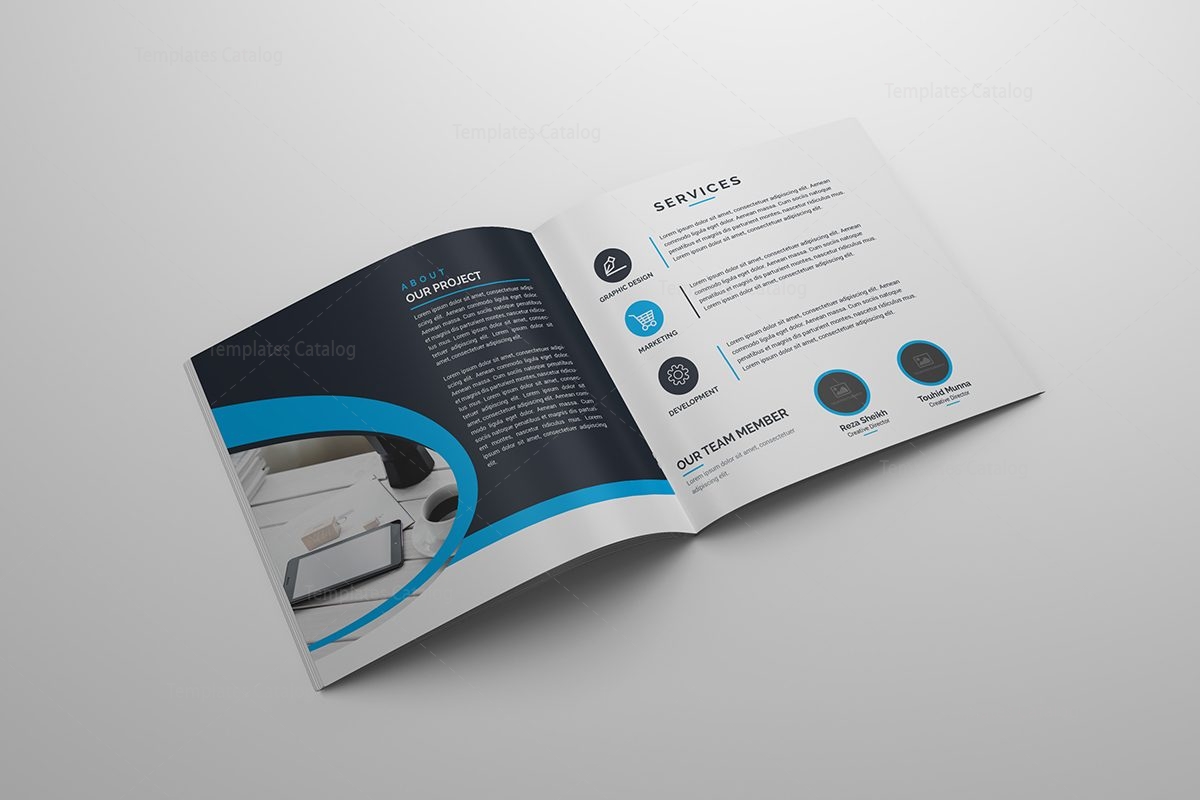 two fold brochure templates