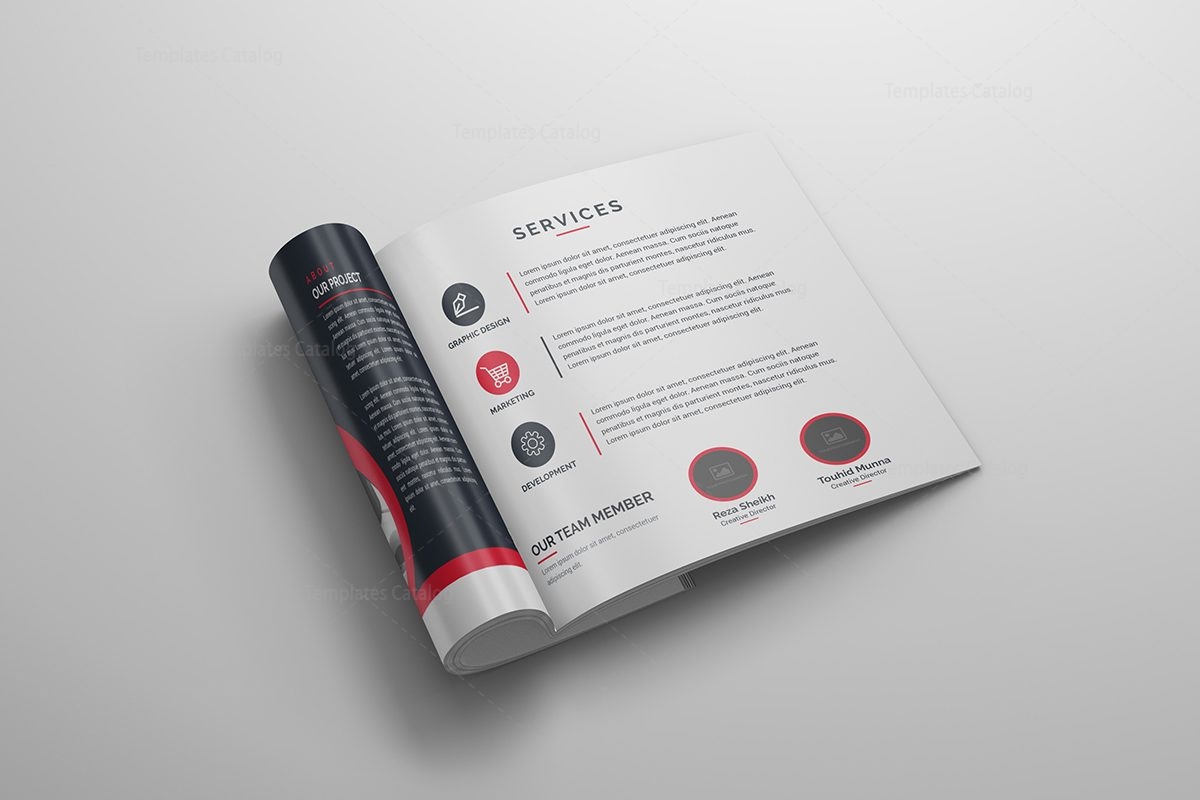 brochure fold