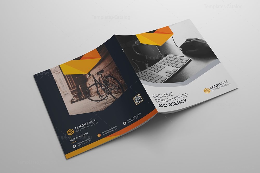 square brochure