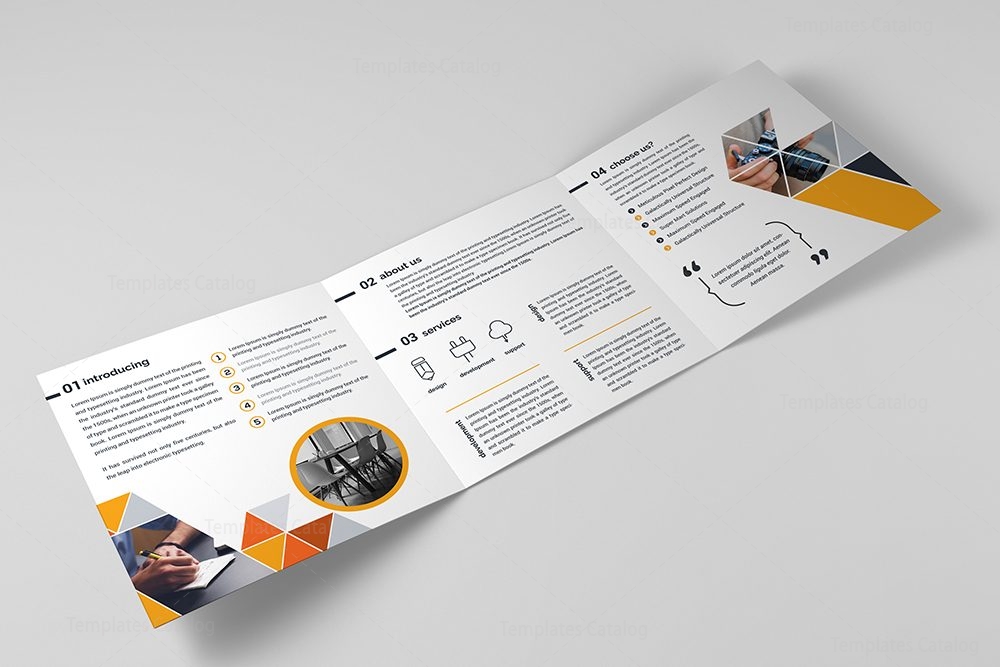 professional brochure template