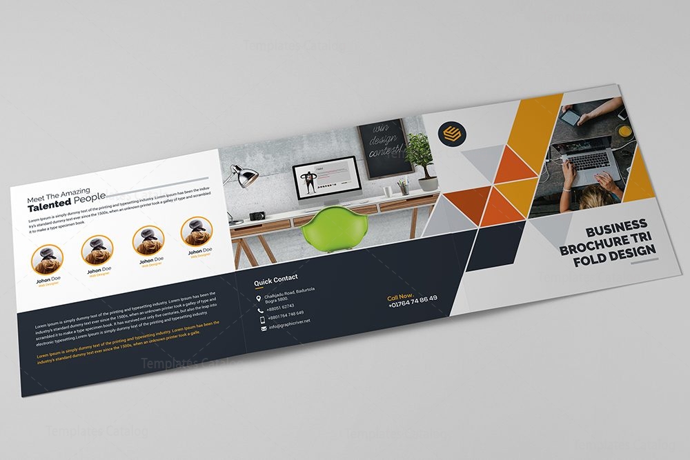 brochure tri fold