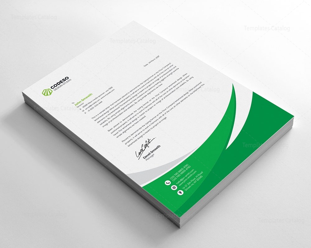 business letterheads