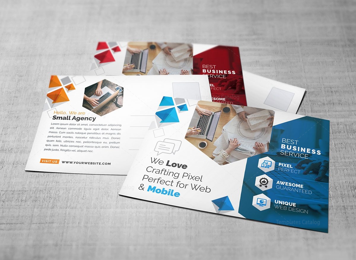 business post card template 000486 template catalog post business card flyer