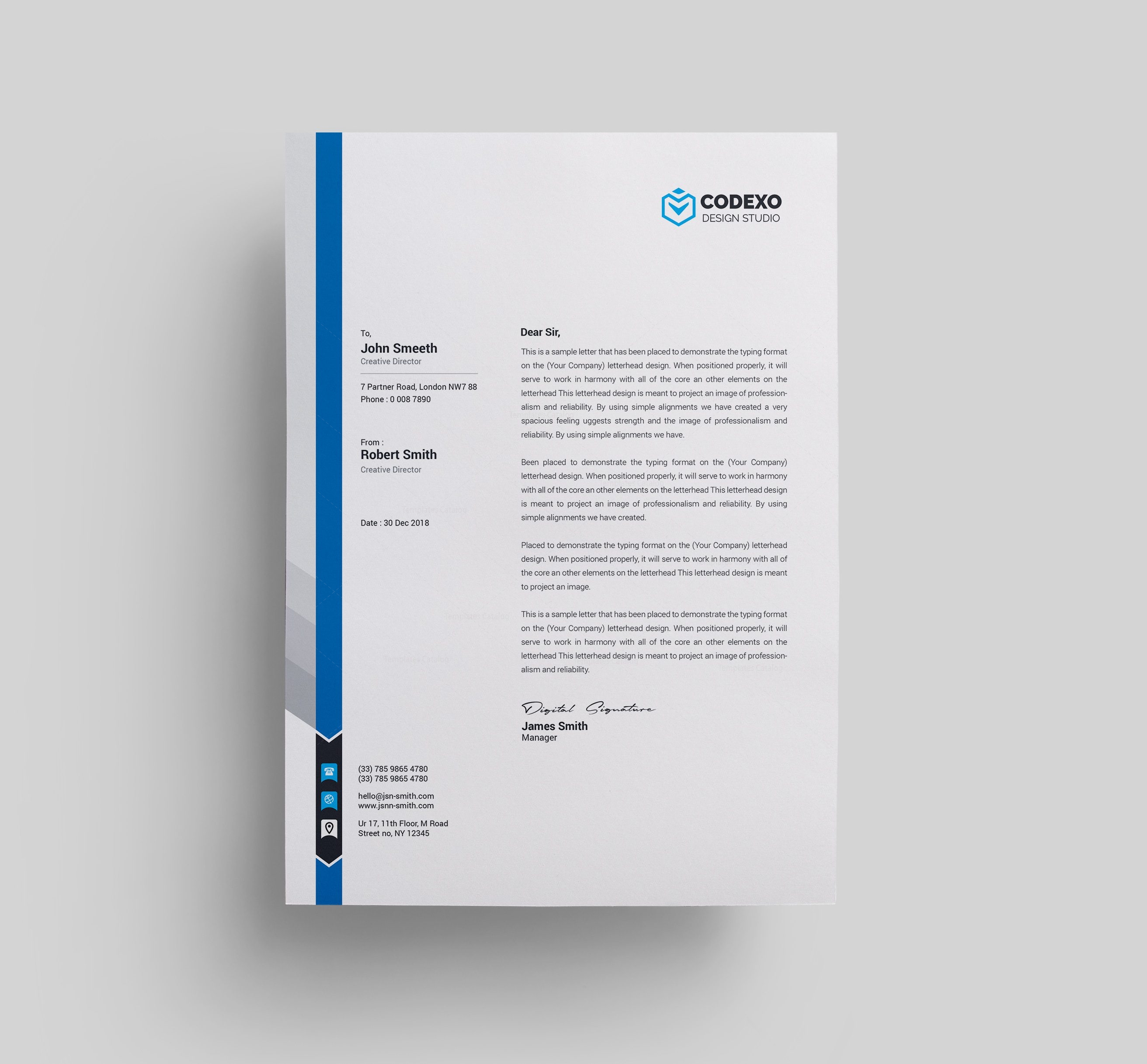 48 INFO TEMPLATE LETTERHEAD DESIGN PDF CDR PSD PRINTABLE ZIP 