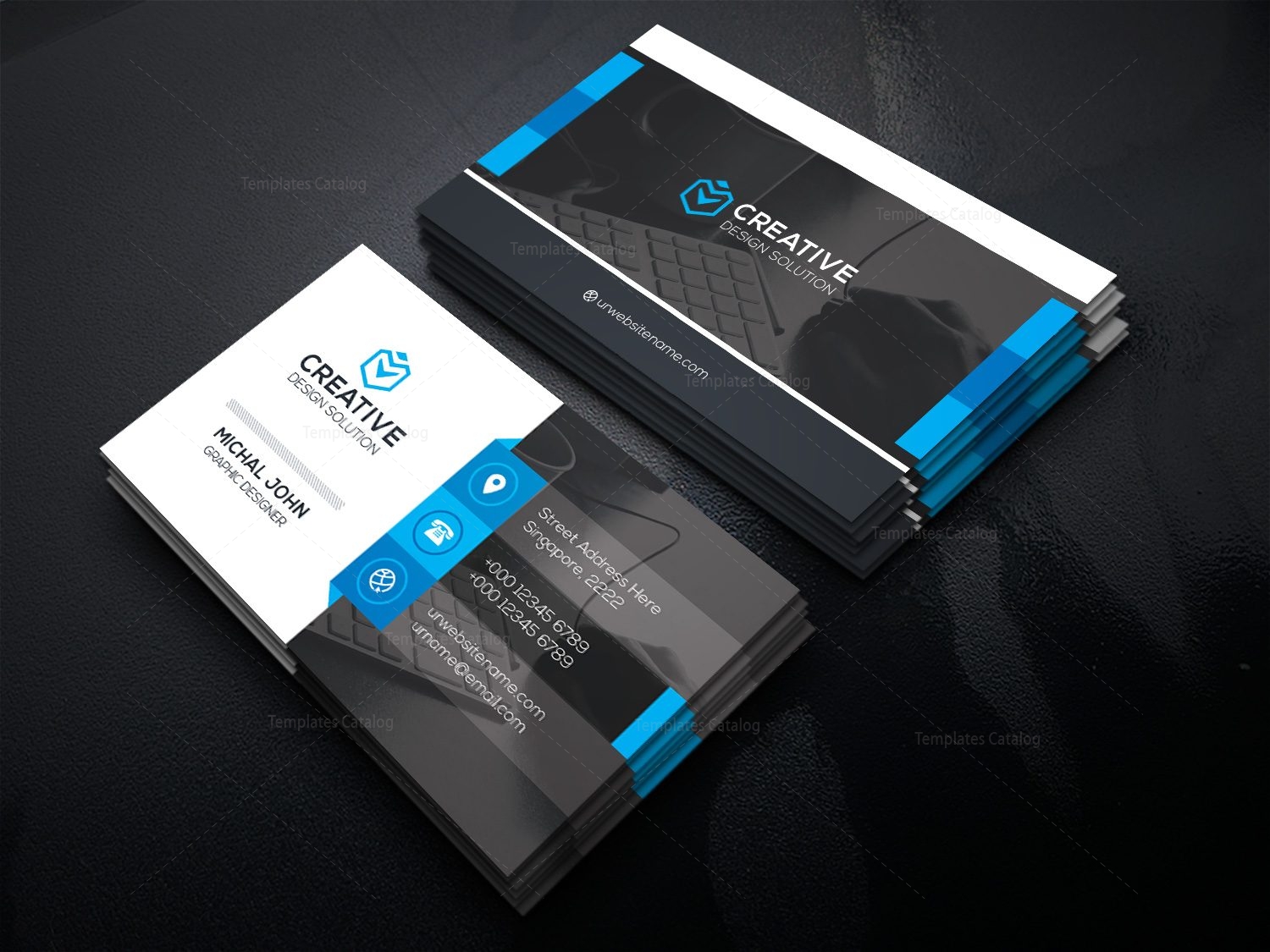 office business card template card 000477 template catalog office business card