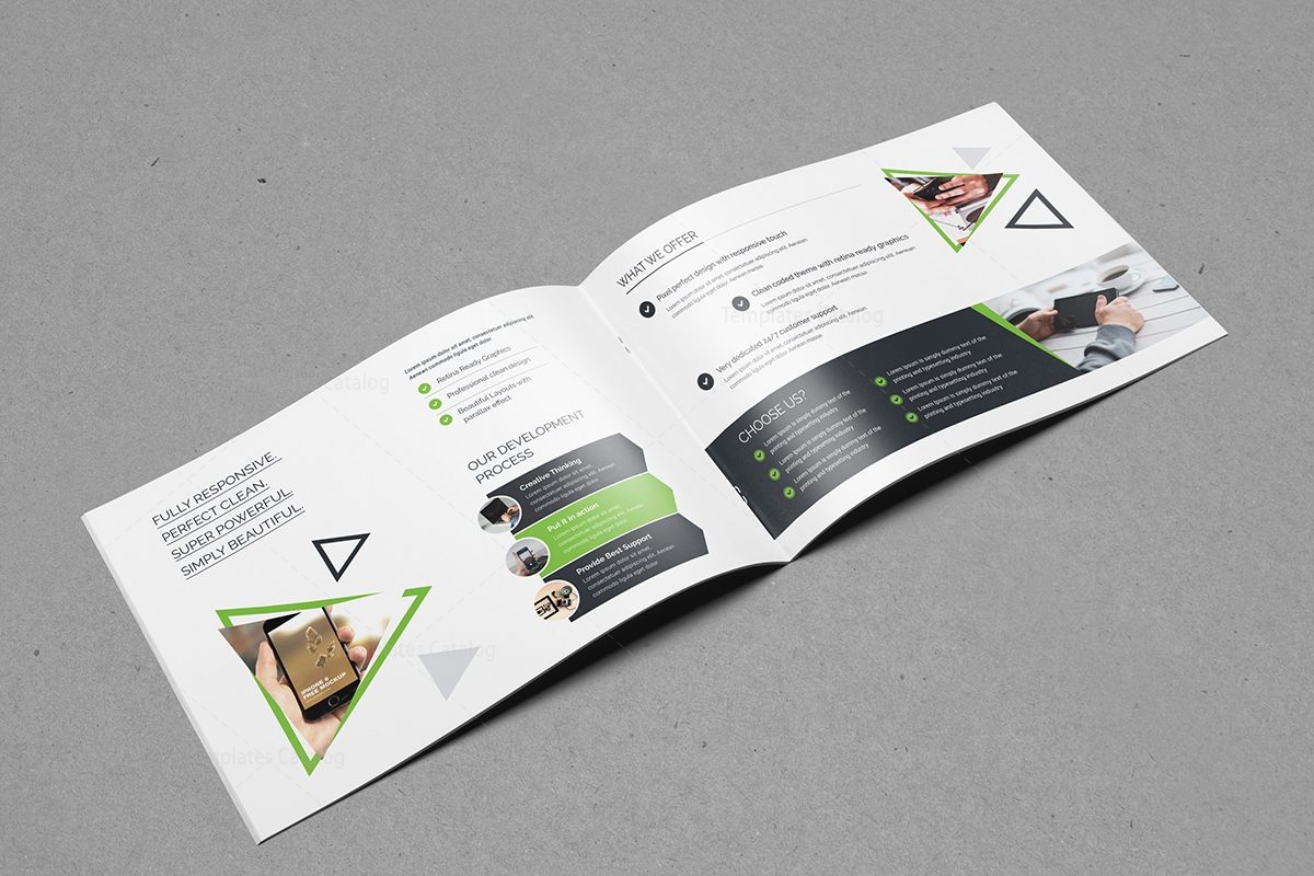 simple brochure template vector free download blank flyer templates