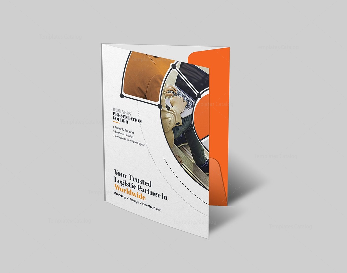presentation folder design