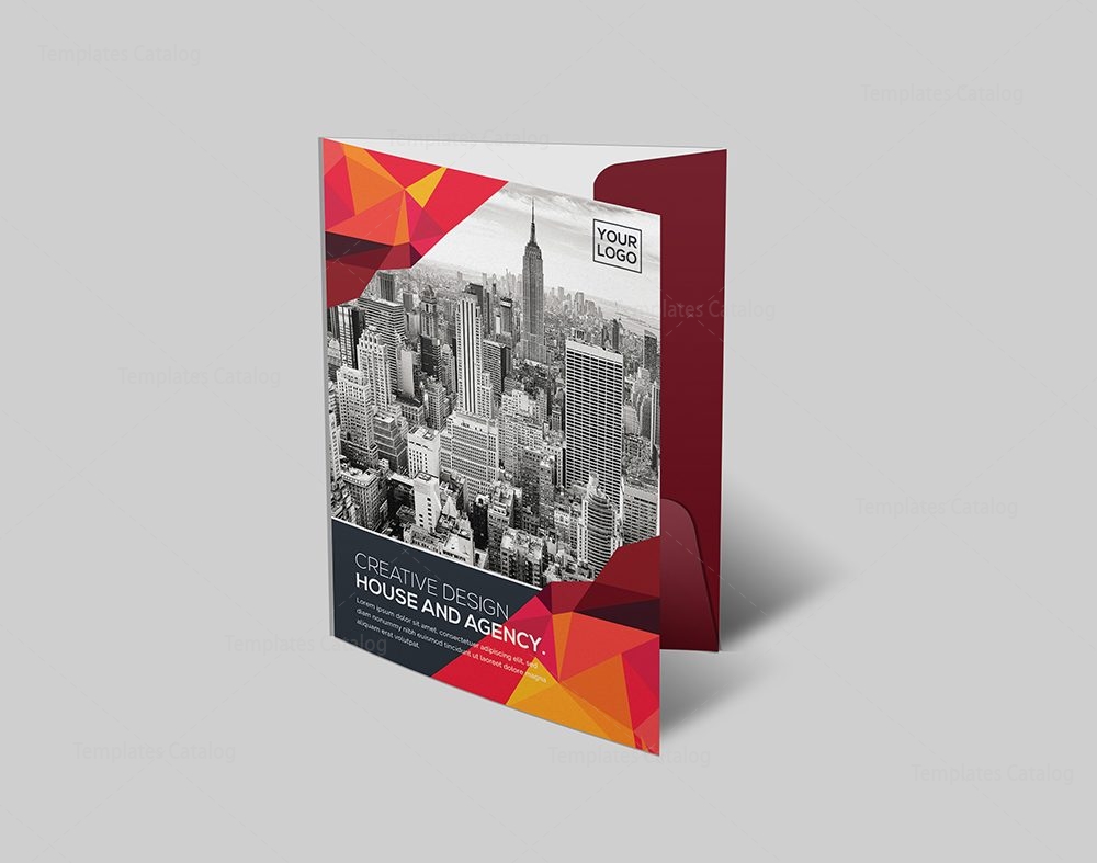 presentation folder design template 000444 - template catalog presentation folder design template 000444 - template catalog, Presentation templates