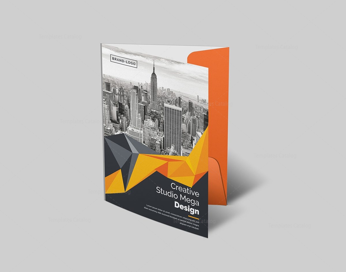 presentation folder template 000442 - template catalog presentation folder template 000442 - template catalog, Presentation templates