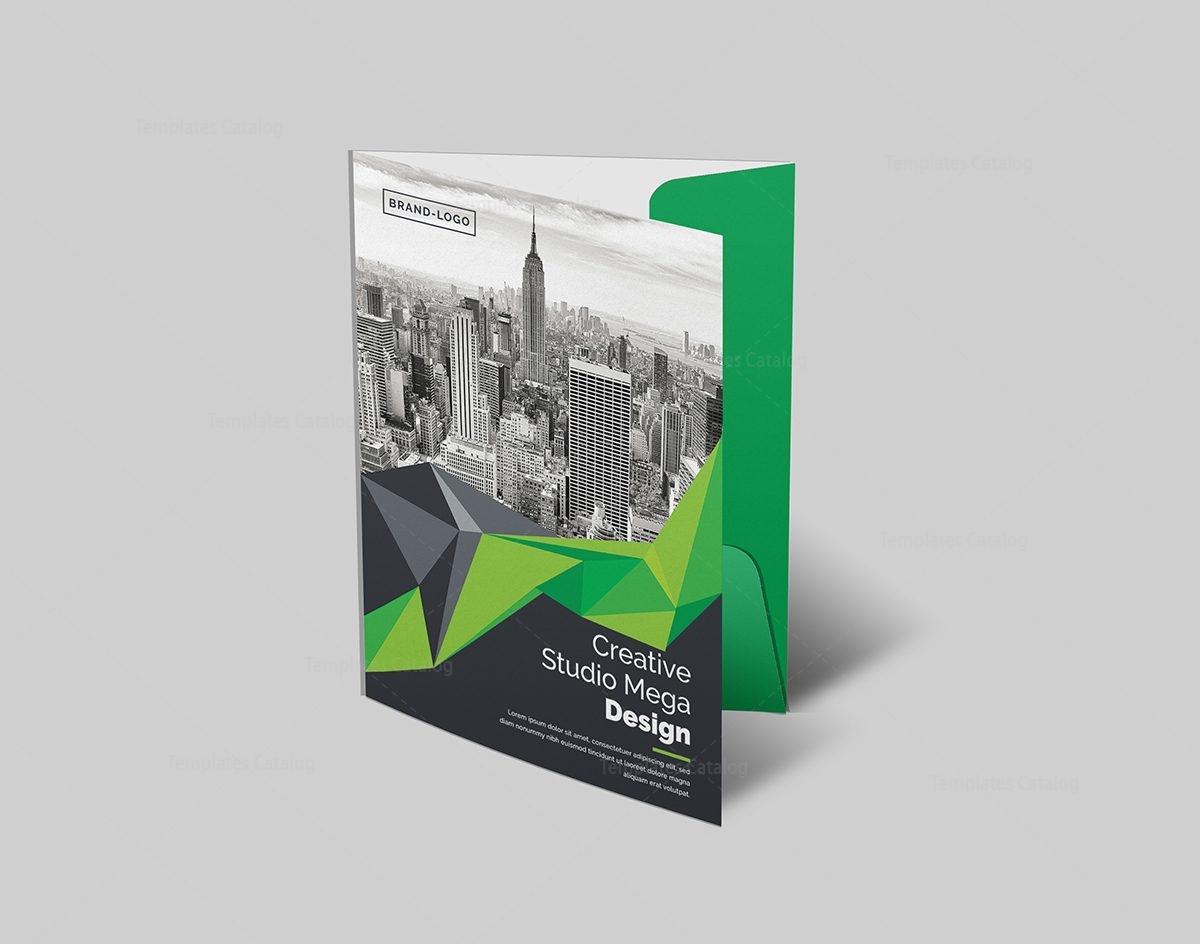 presentation folder template 000442 - template catalog presentation folder template 000442 - template catalog, Presentation templates