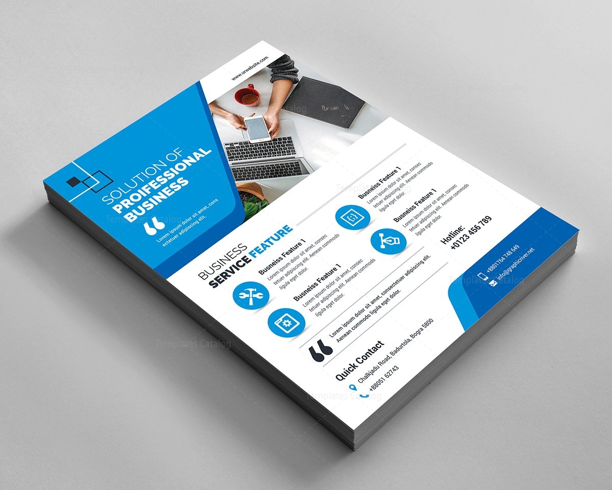 professional flyer design 000593 template catalog professional fliers