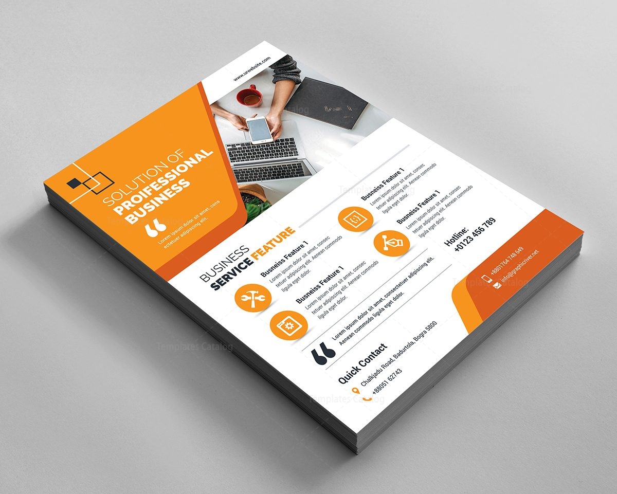 professional flyer design 000593 template catalog quick flyer design
