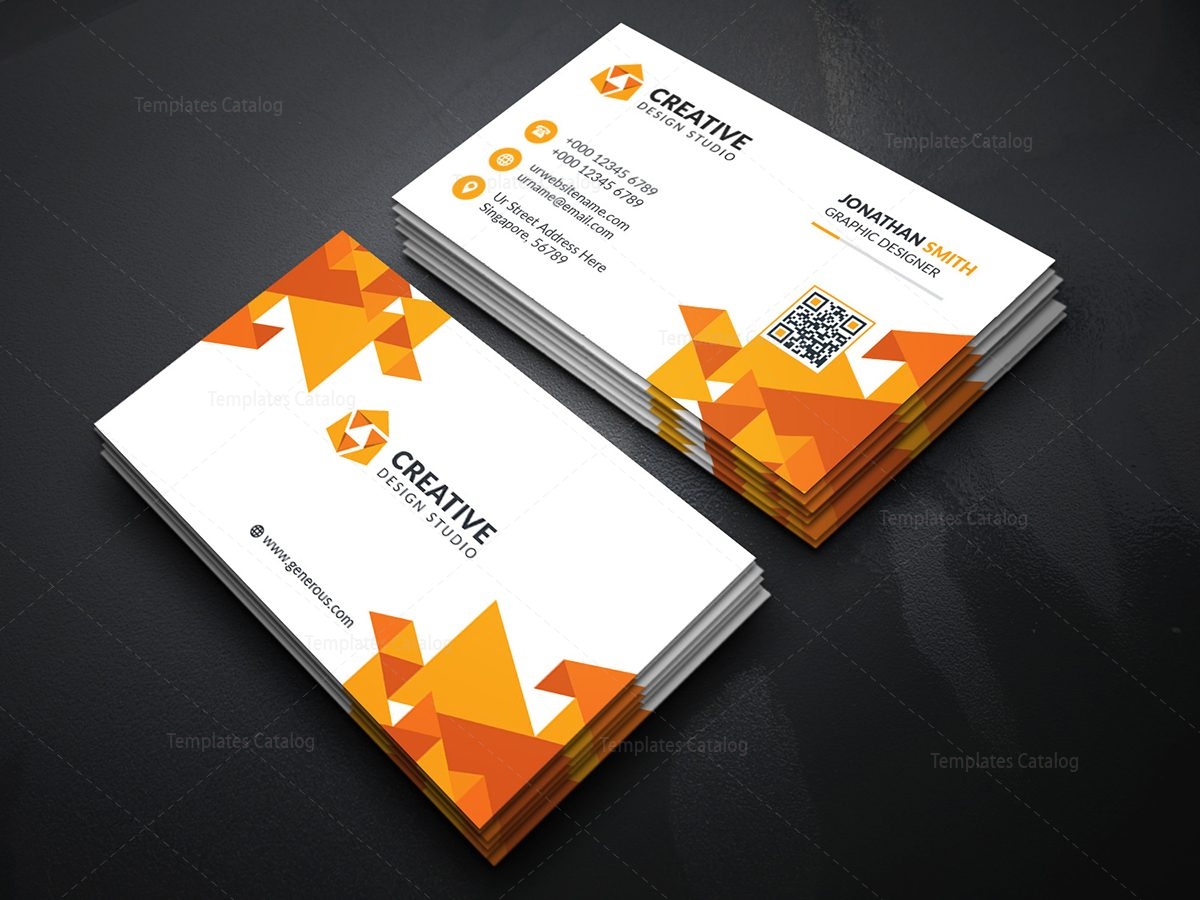 stylish business card mockup 000520 template catalog stylish business cards