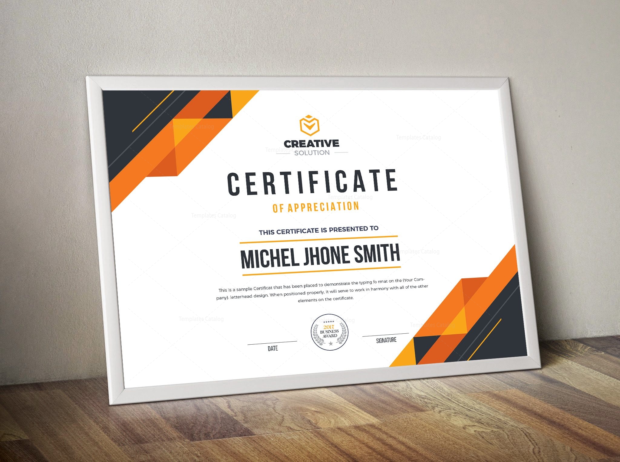 certificates design
