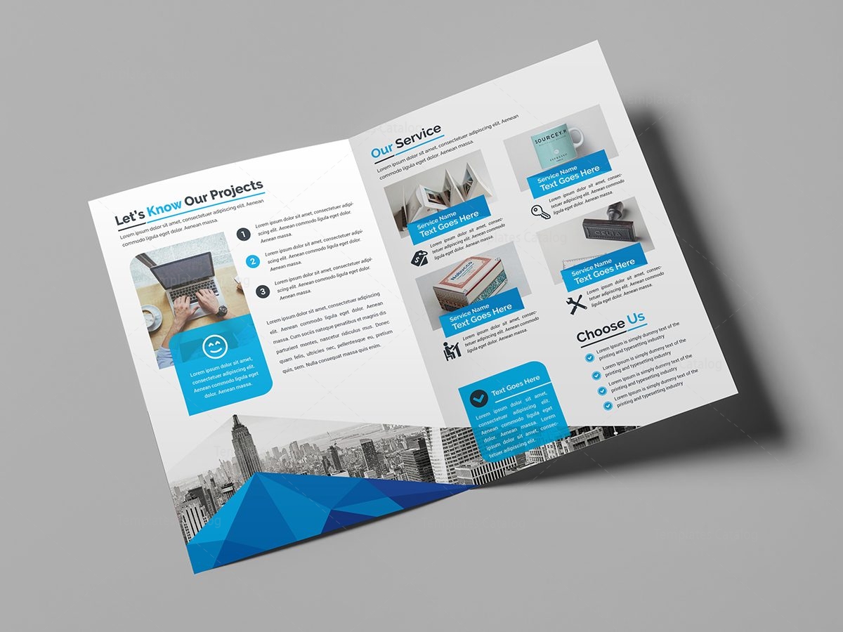 classy bi fold brochure template 000713 template catalog