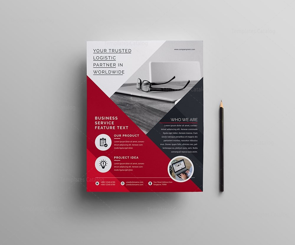 corporate modern flyer template 000626 template catalog modern flyer