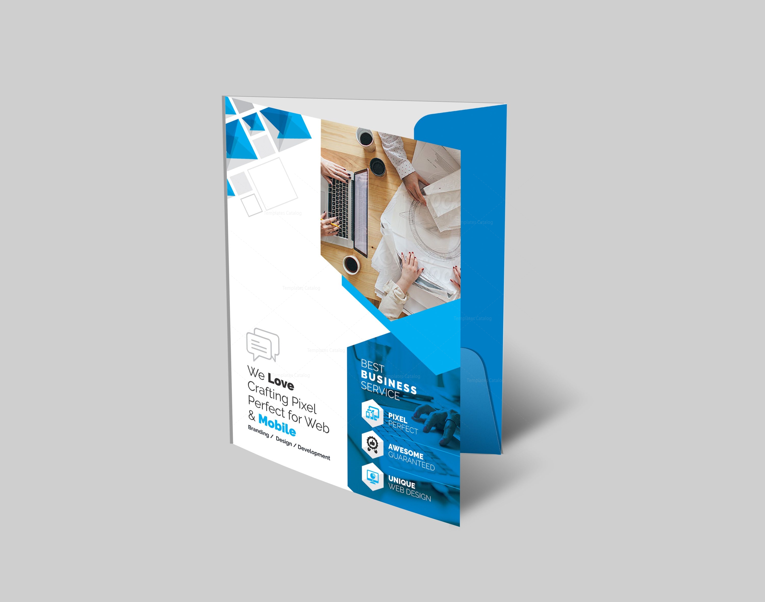 excellent presentation folder template 000601 - template catalog excellent presentation folder template 000601 - template catalog, Presentation templates