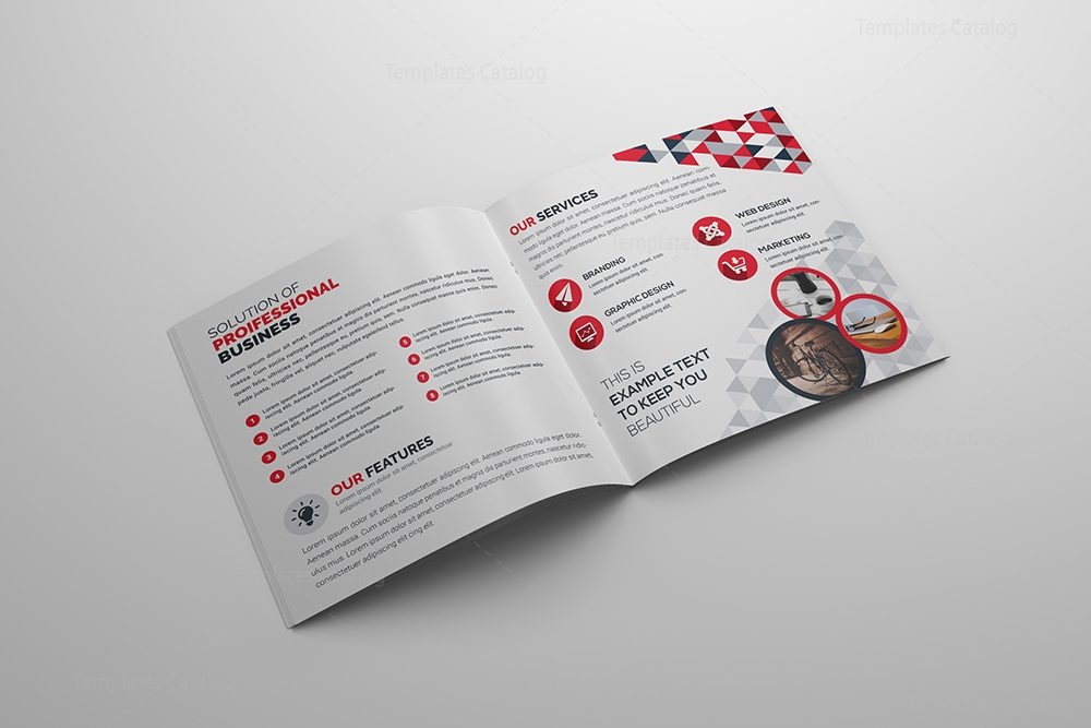 bi fold brochure design