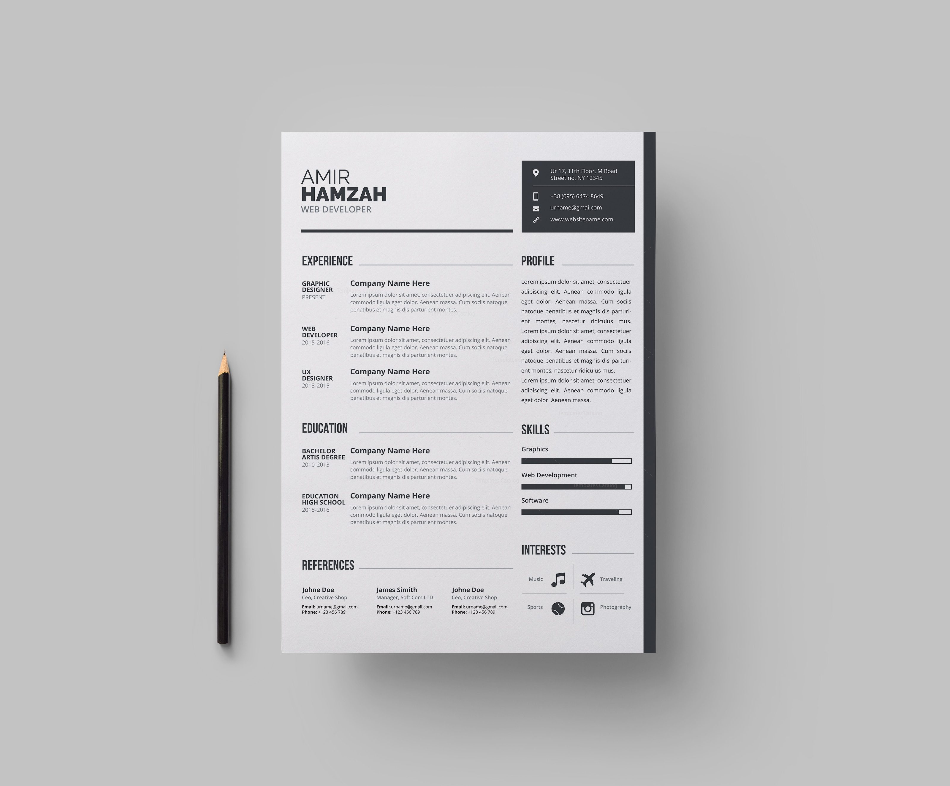 premium resume templates modern premium resume template 000708 template catalog premium resume templates modern premium resume template 000708 template catalog