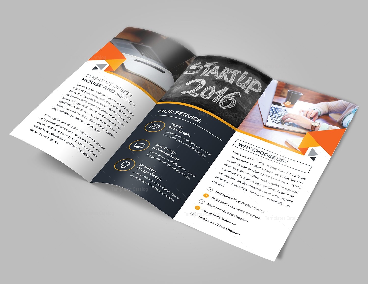 New Idea Tri-Fold Brochure Template 000732 - Template Catalog New Idea Tri-Fold Brochure Template 000732 - Template Catalog