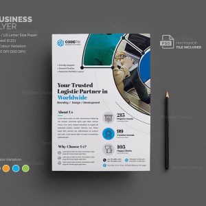 1 page flyer template