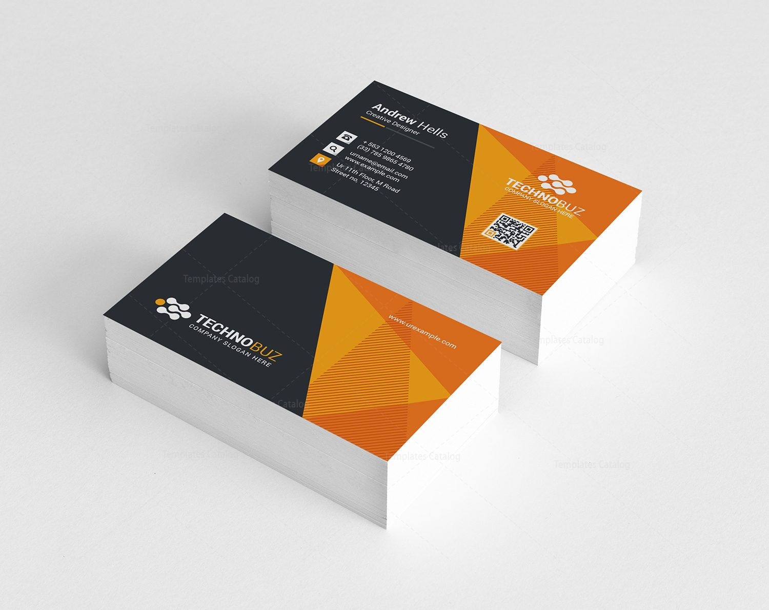 vision modern business card template 000785 template catalog