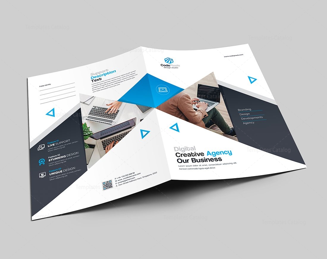 folder template design