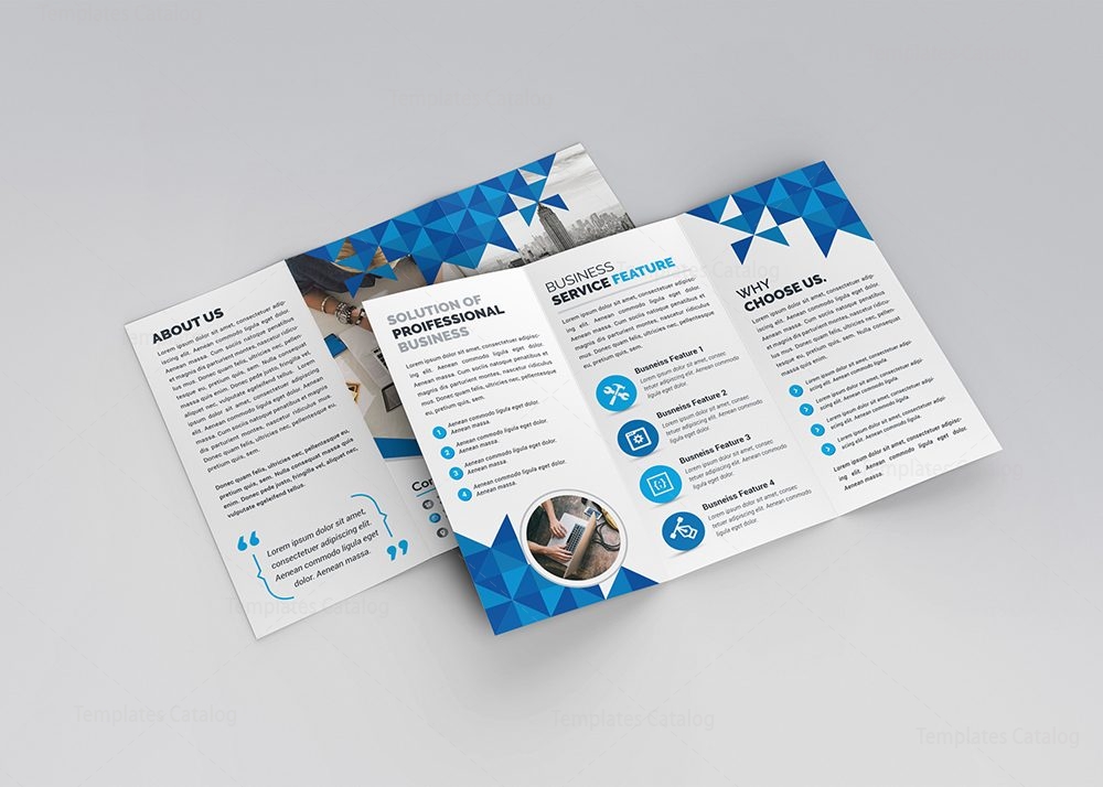 3 part brochure template