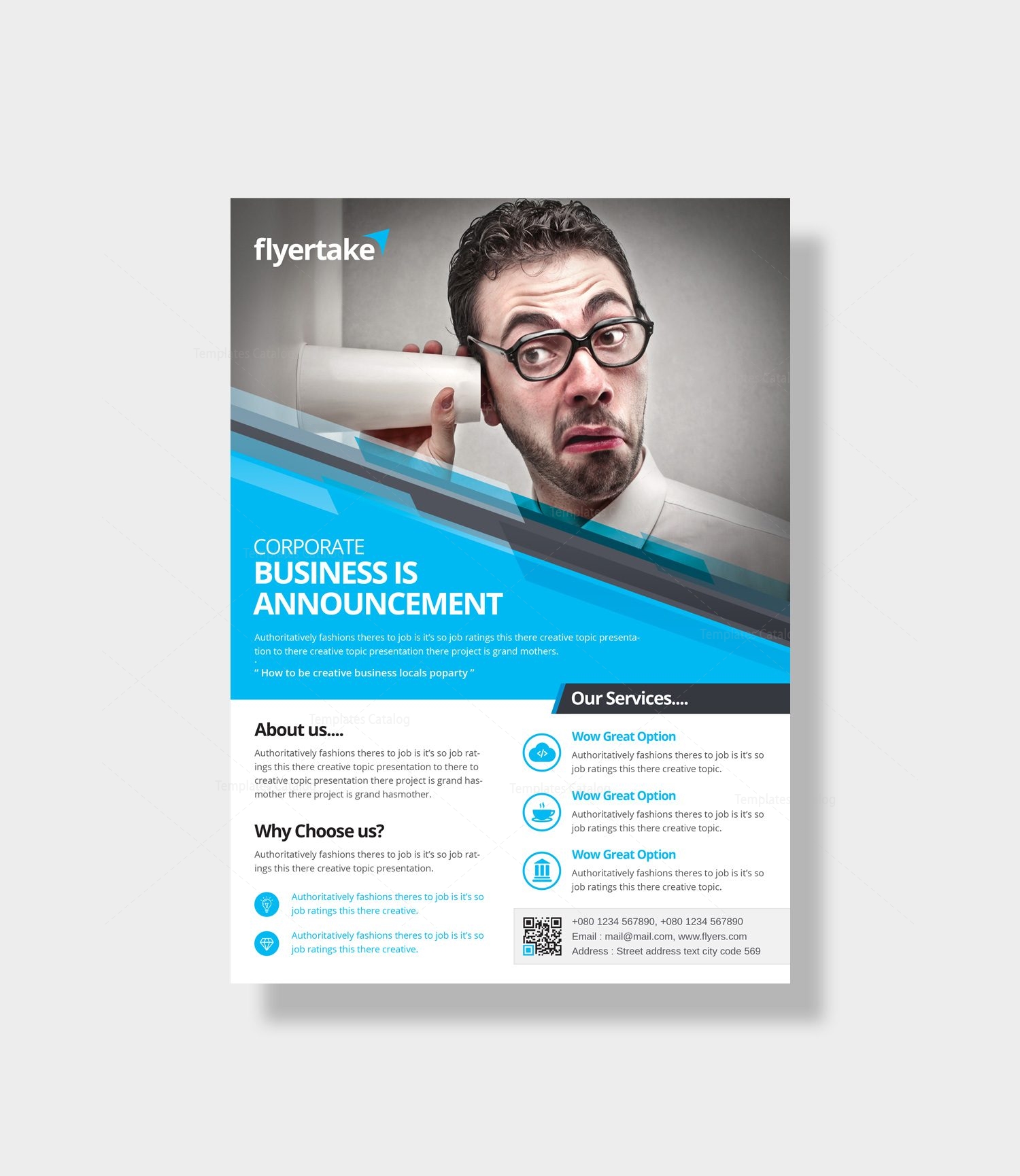 apollo elegant corporate flyer template 000963 template catalog