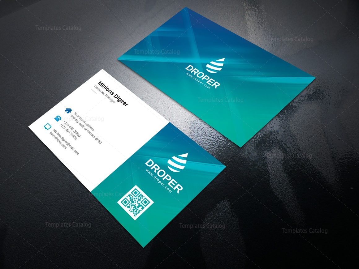 Professional Name Card Template